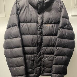 Prana Men's Charcoal Puffer Jacket